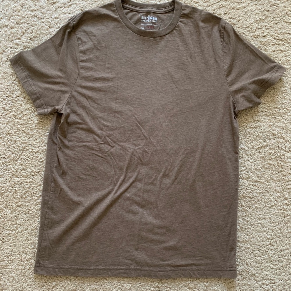 Urban Pipeline T-Shirt - Brown - Large